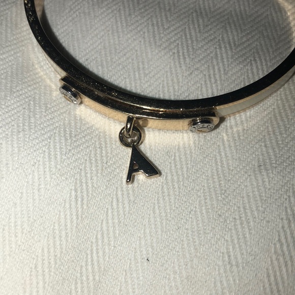 Henri Bendel “A” Initial Bangle - Picture 4 of 4